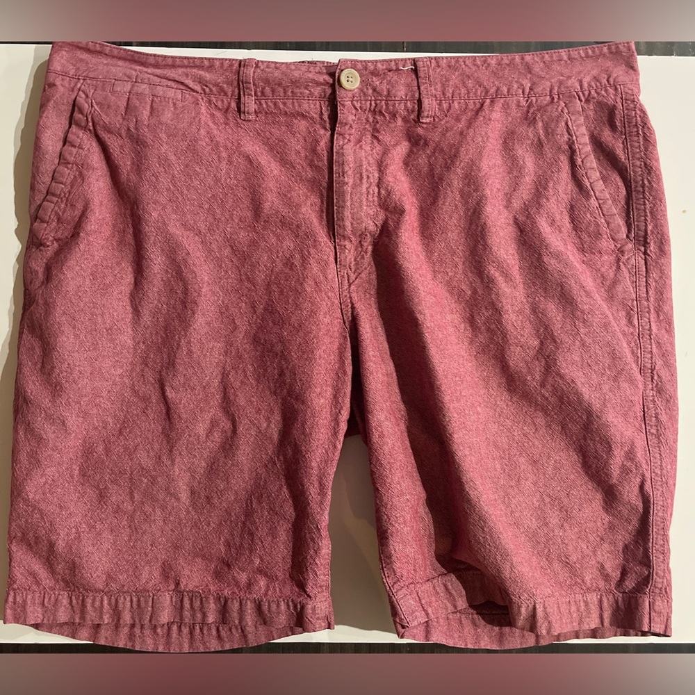 Ryan Seacrest Distinction Men's Flat Front Shorts Size 38